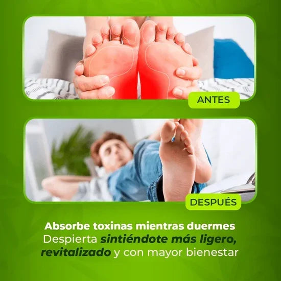 30 Parches Kinoki |Eliminan y Desintoxican tu cuerpo desde la 1era semana