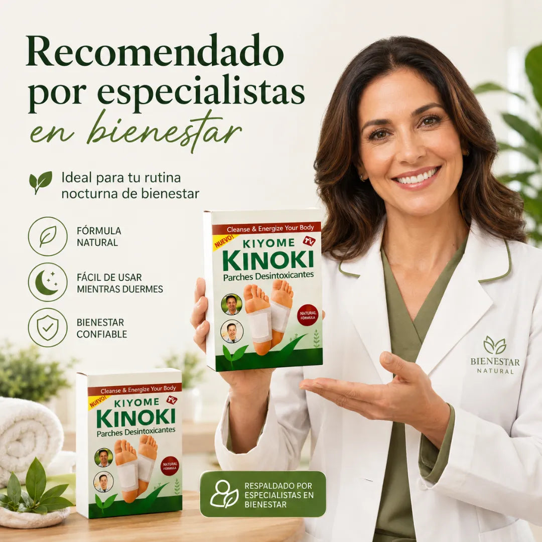30 Parches Kinoki |Eliminan y Desintoxican tu cuerpo desde la 1era semana