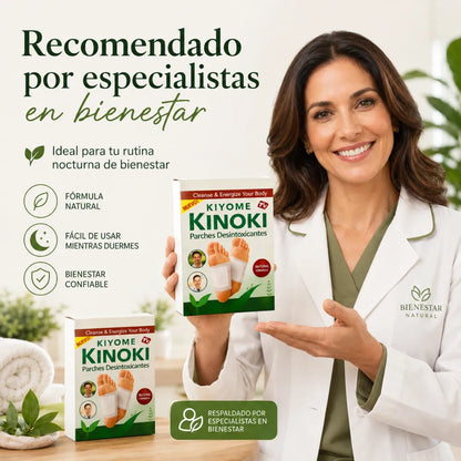 30 Parches Kinoki |Eliminan y Desintoxican tu cuerpo desde la 1era semana