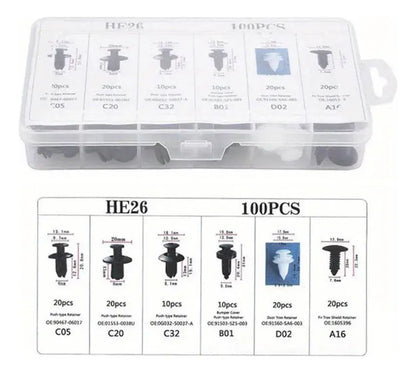 SET DE REMACHES 100 PCS