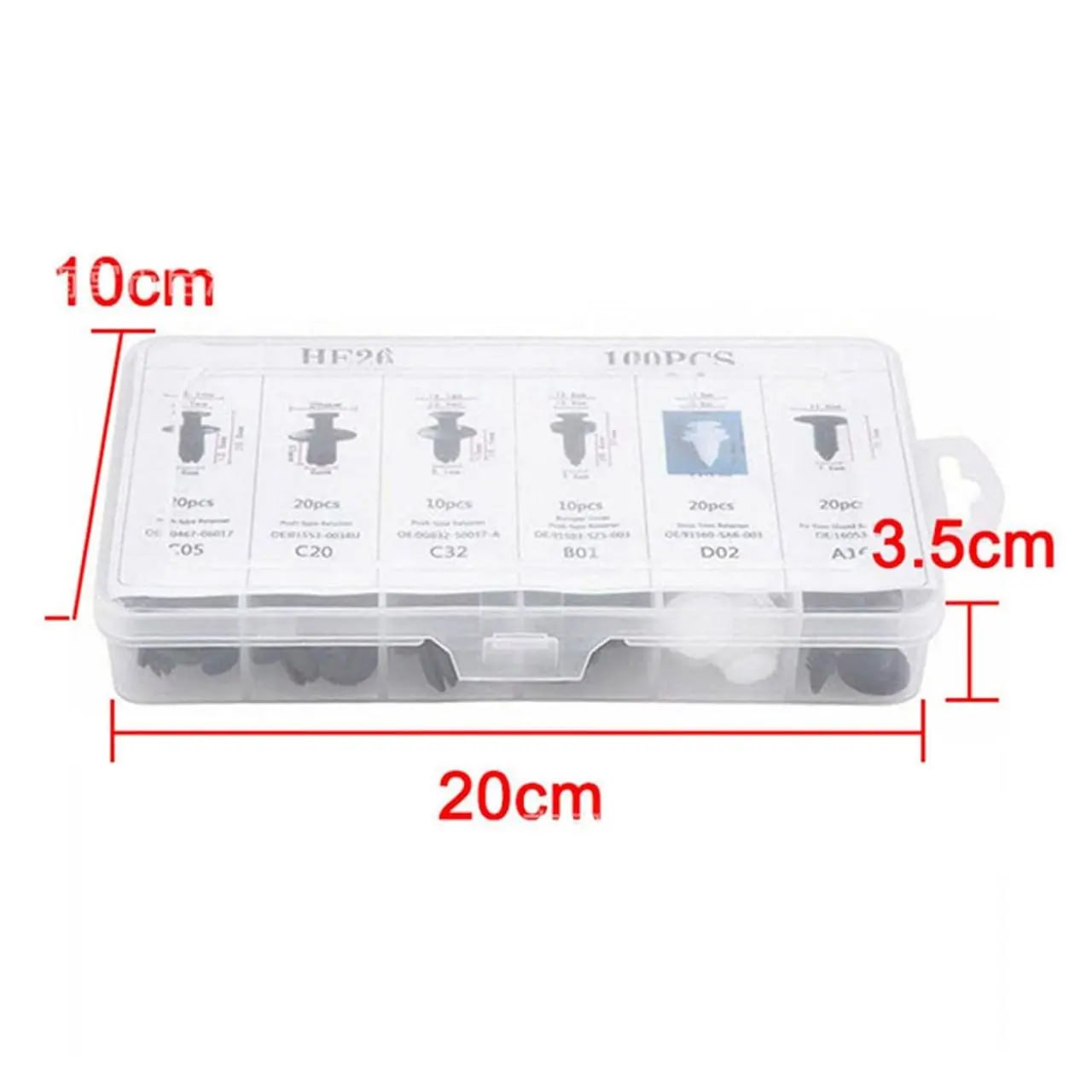 SET DE REMACHES 100 PCS