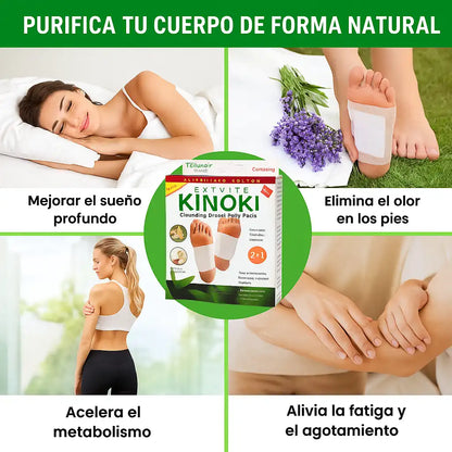 30 Parches Kinoki |Eliminan y Desintoxican tu cuerpo desde la 1era semana