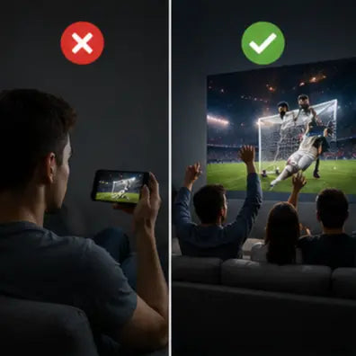 MINI PROYECTOR PORTÁTIL| Tu cine en casa al instante