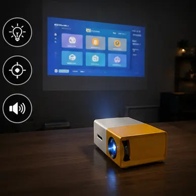 MINI PROYECTOR PORTÁTIL| Tu cine en casa al instante