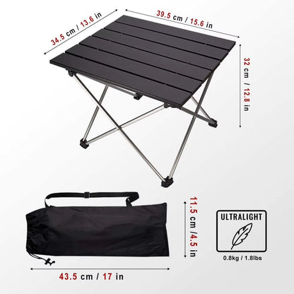 MESA AUXILIAR PLEGABLE 40×35 Cm
