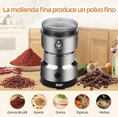 Molino Eléctrico Multiusos: Muele en segundos, disfruta por días ☕