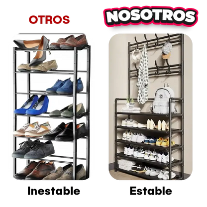 ORGANIZADOR ZAPATERO PERCHERO | Ordena y decora a la vez💫
