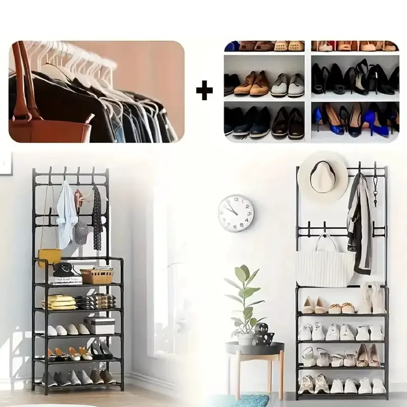 ORGANIZADOR ZAPATERO PERCHERO | Ordena y decora a la vez💫
