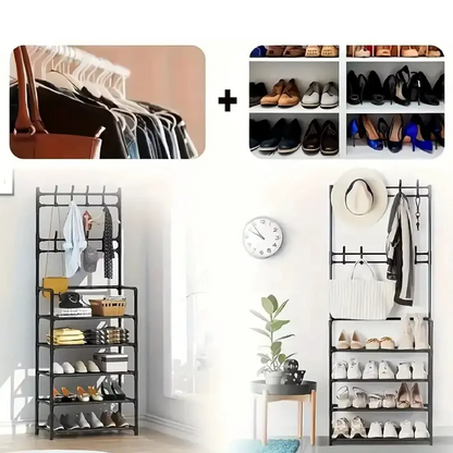 ORGANIZADOR ZAPATERO PERCHERO | Ordena y decora a la vez💫