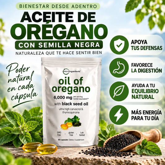 Oil Oregano Pro | Elimina Parásitos, Hongos Y Toxinas De Tu Organismo De Forma Natural