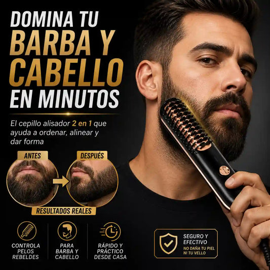 CEPILLO ALISADOR 2 EN 1 | Resultados de Barbero desde casa