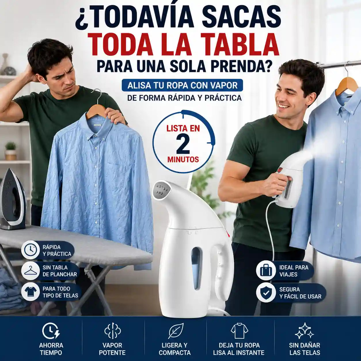 Vaporizador para ropa