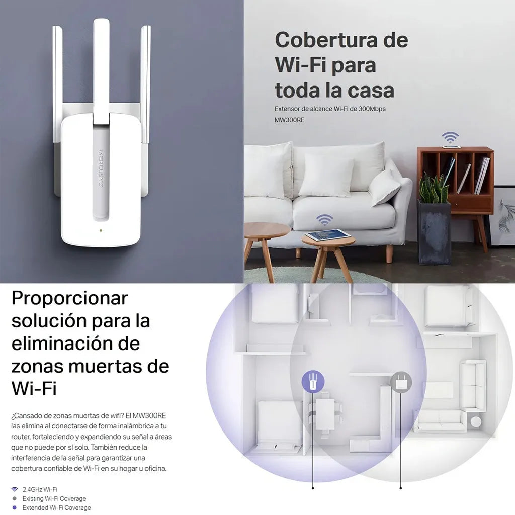 Internet Rápido en Toda tu Casa 🚀 | Repetidor WiFi de Alta Potencia