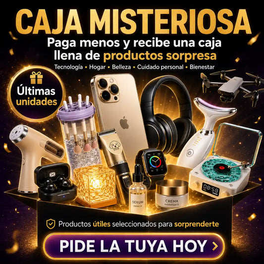 MISTERY BOX | Paga el precio de 1 y recibe hasta 10 productos sorpresa
