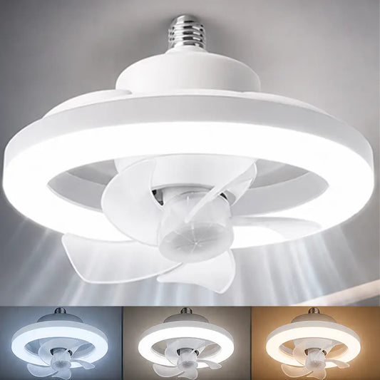 Bombilla Ventilador 2 en 1 💡💨
