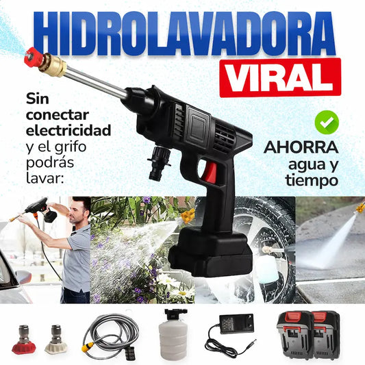 HIDROLAVADORA PORTATIL | Presión de hidrojet, sin electricidad