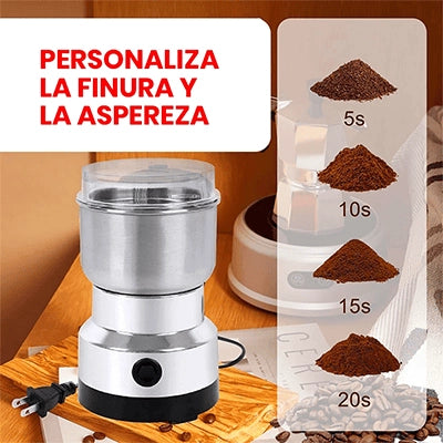 Molino Eléctrico Multiusos: Muele en segundos, disfruta por días ☕