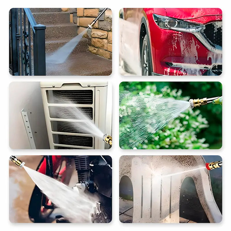 HIDROLAVADORA PORTATIL | Presión de hidrojet, sin electricidad